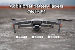 Drone Labels UK Battery