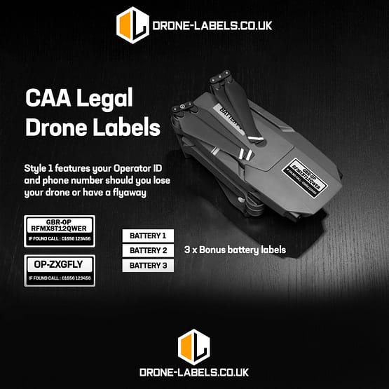 DRONE-LABLES UK STYLE 1 - UPDATED with Logos